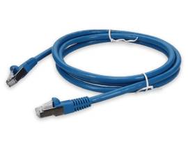 ADD-ON 5FT RJ-45 M/M CAT7 BLUE CU PATCH CBL