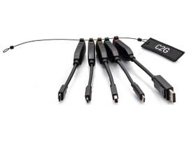 C2G HDMI DONGL RING DP MDP USBC MINIH MICROH
