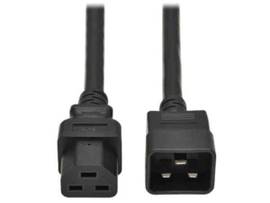 TRIPPLITE POWER CORD C20 TO C21 20A 250V BLACK 3FT