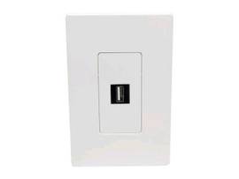 TRIPP LITE 1P SINGLE-GANG UNIVERSAL KEYSTONE WHT
