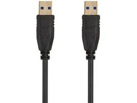 MONOPRICE USB 3.0 TYPE-A TO TYPE-A CABLE 6FT BLACK
