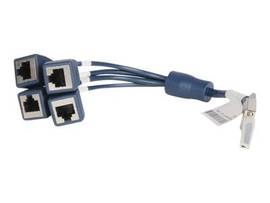 X260 MINI D-28 TO 4-RJ45 0.3M RTR CBL