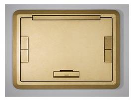 LEGRAND-WIREMOLD EFB610 TR SURFACE CVR SOLID TOP BS