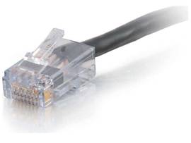 C2G QS 100FT CAT6 NON BOOTED CMP BLK