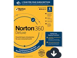 NORTON 360 DELUXE 50GB CN 1U 5 D 12MO
