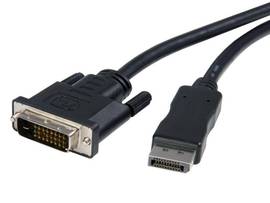 AXIOM DISPLAYPORT MALE TO DUAL LINK DVI-D MALE ADAPTER CABLE 3FT