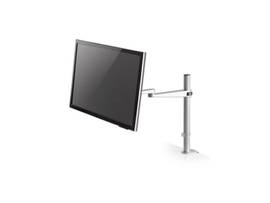 PROXIMA LATERAL SINGLE MONITOR ARM - SILVER