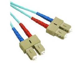 LEGRAND-ORTRONICS C2G 3M SC-SC 10G OM3 PLN FIBER-AQUA