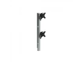 ATDEC DUAL VERT HD POST MOUNT H WHITE