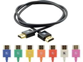 KRAMER SLIM HIGH SPEED HDMI CABLE WITH ETHERNET-ORANGE