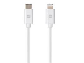 MONOPRICE USB C TO LIGHTNING CABLE - 6 FEET - WHITE ( MFI CERTIFIED ) FAST CHARGING_ COMPATIBLE WITH APPLE IPHONE 13 / PRO / PRO MAX / AIRPODS PRO -