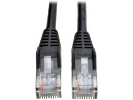 TRIPP LITE CAT5E 350MHZ BLACK SNAGLESS MOLDED