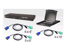 CLCS1316MUKIT 17LCD CONSOLE &16P KVM