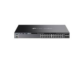 TP-LINK OMADA 24-PORT GIGABIT STACKABLE L3 MANAGED SWITCH WITH 4 10GE SFP+ SLOTS PORT