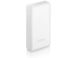 ZYXEL 2X2 802.11AC WALL PLATE AP W/ SMART ANTENNA + POE PASSTHROUGH  - NEBULAFLEX PRO 1 YEAR