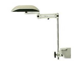 ERGOREST FOREARM SUPPORT - LONG WHITE ARM / LONG GREY PAD - W/ HEIGHT EXTENSION POLES