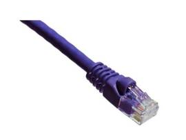 AXIOM 30FT CAT5E 350MHZ PATCH CABLE MOLDED BOOT (PURPLE)