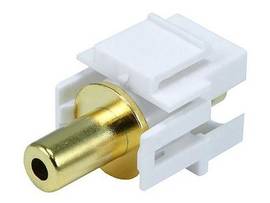 MONOPRICE KEYSTONE JACK - 3.5MM STEREO_ FLUSH TYPE