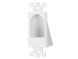 MONOPRICE REVERSE NOSE DECORA PLATE_ WHITE