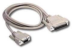 C2G 6FT DB9F TO DB25M MDM CBL