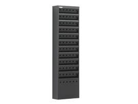SAFCO LIT RACK STEEL 11 POCKET BLK