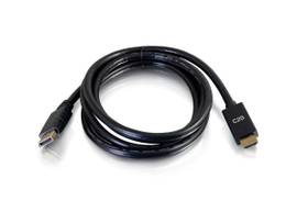 C2G 6FT DP TO HDMI 4K PASSIVE BLACK