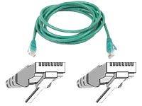 CABLE,CAT6,UTP,RJ45M/M,3 ,GRN,PATCH,SNAGLESS