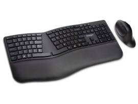 KENSINGTON PRO FIT ERGO WRLS KYBD&MSE-BLK