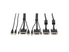 TRIPP LITE DVI KVM CABLE KIT DVI USB 3.5MM 10FT