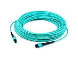 ADD-ON MPO F/F OM4 AQUA FIBER PATCH CBL