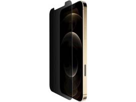 BELKIN SCREENFORCE ULTRAGLASS PRIVACY ANTI-MICROBIAL SCREEN PROTECTOR FOR IPHONE 12 PRO MAX