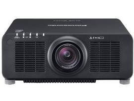 PANASONIC WUXGA LAMP FREE 1CHIP DLP PROJECTOR (6,000 LM) W/DIGITAL LINK, EDGE BLENDING, PORTRAIT - BLACK