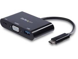 MULTIPORT ADAPTER USB C VGA PD 1X USB A
