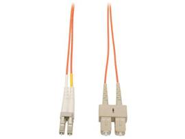 TRIPP LITE DUPLEX MULTIMODE FIBR OPTIC PAT CBL 6.6F