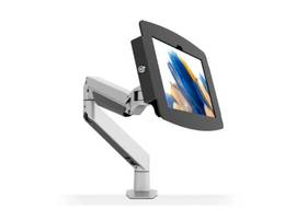COMPULOCKS GALAXY TAB A8 10.5INCH SPACE ENCLOSURE ARTICULATING ARM PLUS MOUNT HUB BLACK
