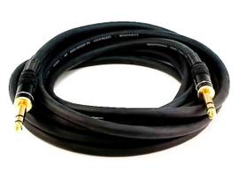 MONOPRICE 15FT PREMIER SERIES 1/4IN TRS MALE TO MA