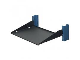 RACK SOLUTIONS 2 POST RACK SHELF-13 SOLID FLANGES UP