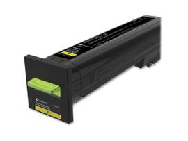 LEXMARK RETURN PROG TNR CX820 HI-YLD YEL