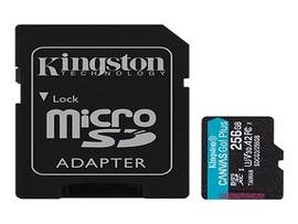 KINGSTON 256GB MICROSDXC 170R A2 U3 V30 CARD+ADP