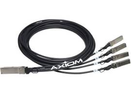 AXIOM 40GBASE-CR4 QSFP+ TO 4 10GBASE-CU SFP+ PASSIVE DAC ORACLE COMPATIBLE 3M