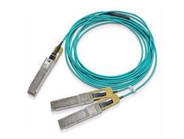 NVIDIA NVD MNX ACTIVE OPTICAL CABLE 200GB/S TO 2X100GB/S IB HDR QSFP56 TO 2X QSFP56 5M