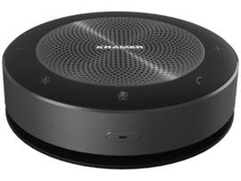KRAMER OMNI DIRECTIONAL SPEAKER PHONE, 6 MICROPHONE ARRAY, BLUETOOTH/USB/AUX CONNECTIVITY, AND WIRELESS CHARGING