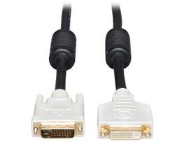 DVI Dual Link Extension Cable, Digital TMDS Monitor Cable (DVI-D M/F), 15-ft.