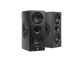 MONOPRICE MONOLITH BY MONOPRICE MTM-100 100 WATT BLUETOOTH APTX HD POWERED DESKTOP SPEAKERS WITH OPTICAL AND USB INPUTS_ SUBWOOFER OUTPUT