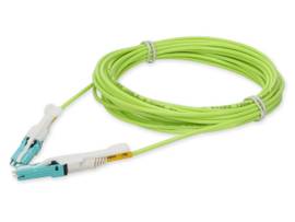 ADD-ON 1M CS M/M OM5 LIME GREEN FIBER PATCH CBL