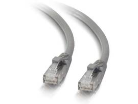 C2G 25FT CAT5E SNAGLESS UTP CBL-GRY