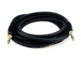 MONOPRICE 10FT PREMIER SERIES 1/4IN TRS MALE TO MA