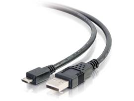 C2G 3m USB A to Micro USB B Cable - 2.0