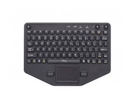 GAMBER BLUETOOTH-COMPATIBLE KEYBOARD WITH TOUCHPAD. WIRELESS INDUSTRIAL KEYBOARD, FULLY-SEALED KEYBOARD - MEETS NEMA 4X SPECIFICATIONS, SILICONE