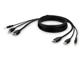 BELKIN TAA HDMI/USB/AUD CBL,HDMI M/M; USB A/B,